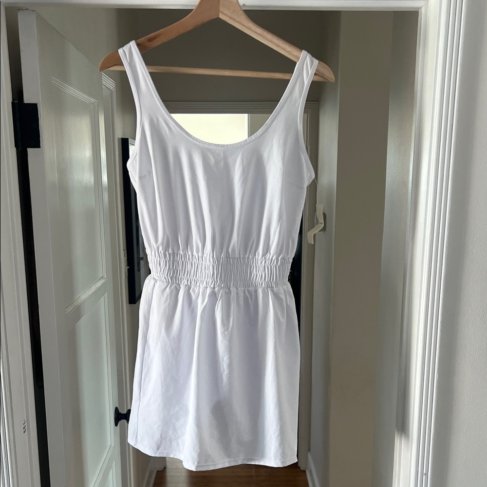 Abercrombie & Fitch White Mini Dress